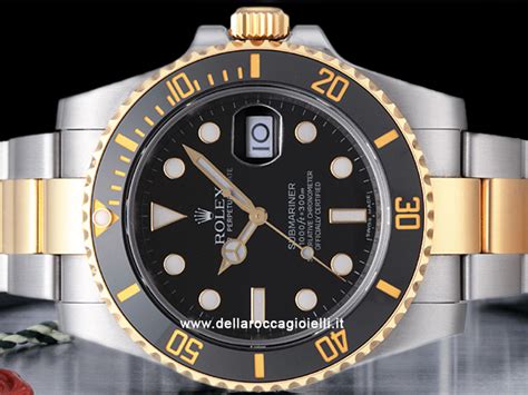 rolex acciaio submariner prezzo|rolex submersible ceramica.